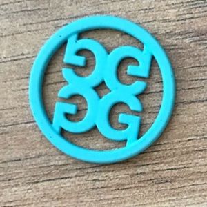 GFORE teal ball marker